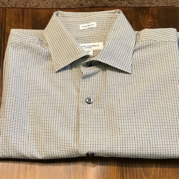 Banana Republic Other - Banana Republic Men's Dress Shirt, Tan, M, 15-15.5